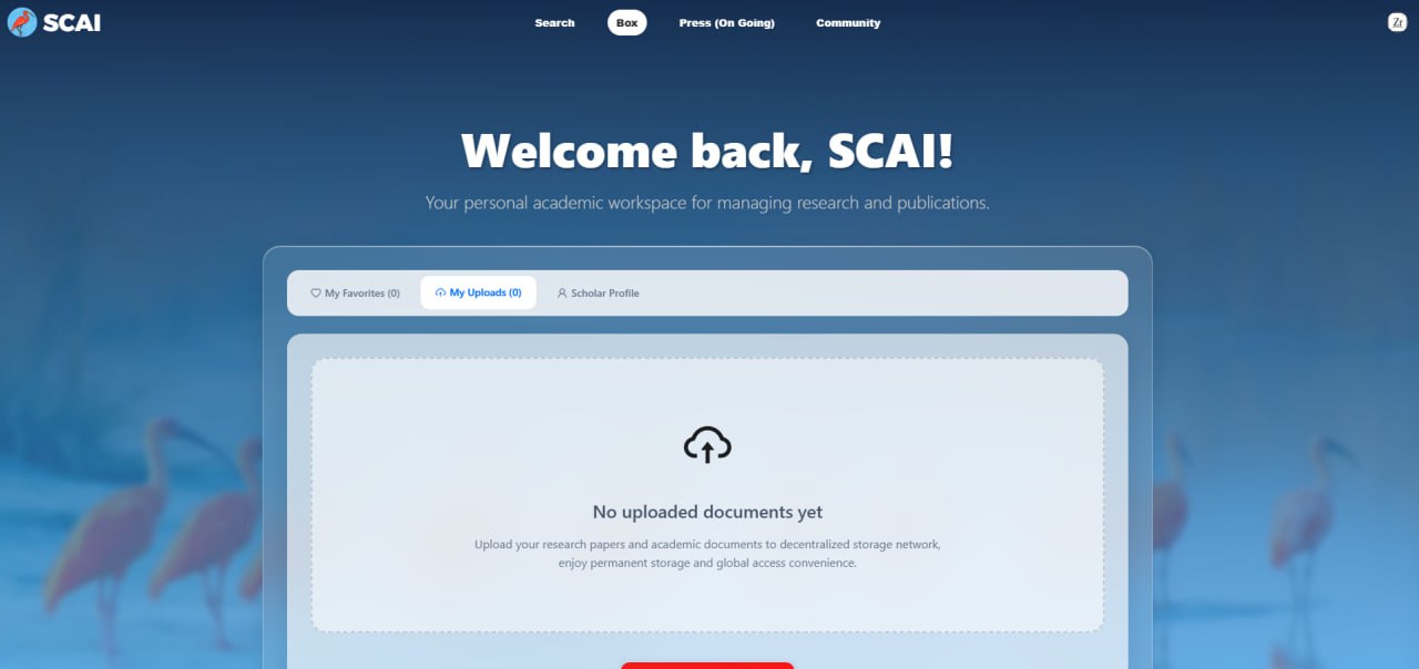 SciBox Interface